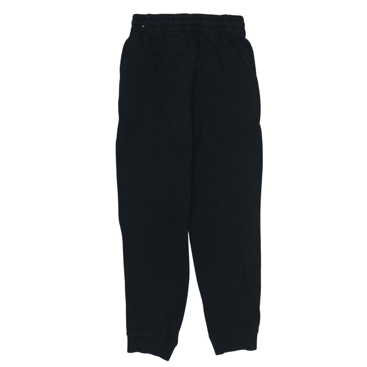 Nike Boys Black Jogger Trousers L 147-158cm Elastic Waist Fleece Sweatpants