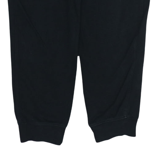 Nike Boys Black Jogger Trousers L 147-158cm Elastic Waist Fleece Sweatpants
