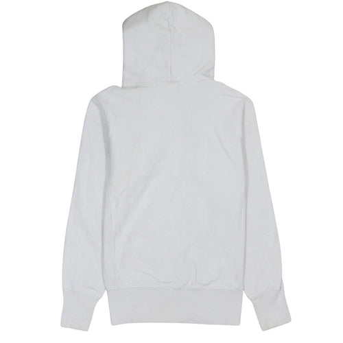 Champion Mens White Medium Pullover Hoodie Sweatshirt