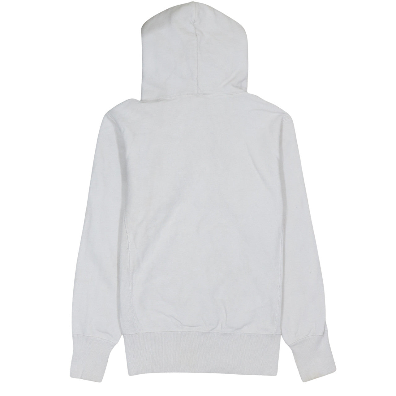 Champion Mens White Medium Pullover Hoodie Sweatshirt