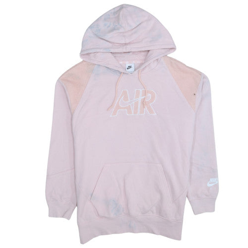 Nike Women’s Pink Pullover Hoodie XS Hooded Graphic Sweatshirt
