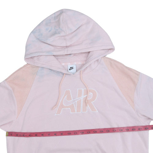 Nike Women’s Pink Pullover Hoodie XS Hooded Graphic Sweatshirt
