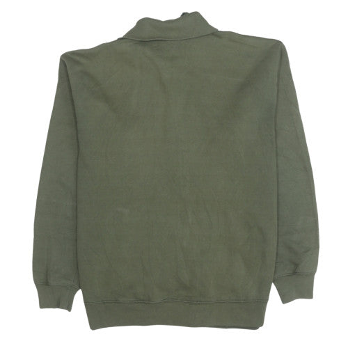 Adidas Men's Green Full Zip Track Jacket Size M Fleece Lined