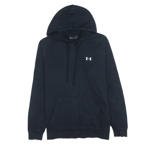 Under Armour Men's Black Large Pullover Hoodie Fleece ColdGear