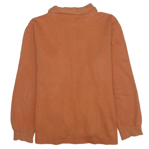 Kappa Men's Brown Full Zip Fleece Sweatshirt Size M Regular