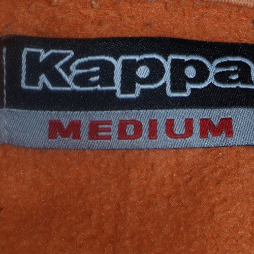 Kappa Men's Brown Full Zip Fleece Sweatshirt Size M Regular