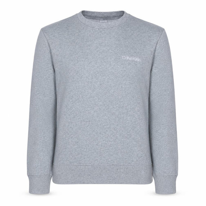 Calvin Klein Women Grey Long Sleeve Pyjama Top M Fleece Sleepwear