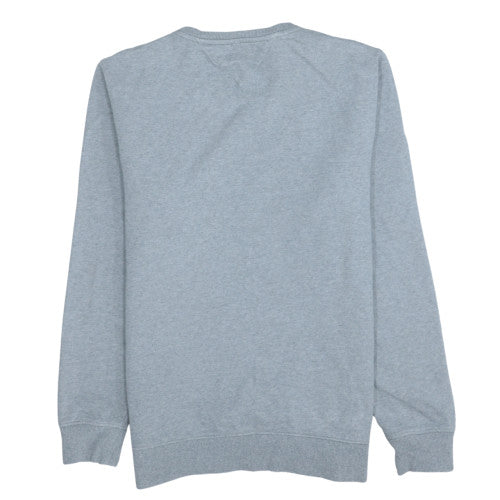 Tommy Jeans Men's Grey Crew Neck Logo Sweatshirt Size L