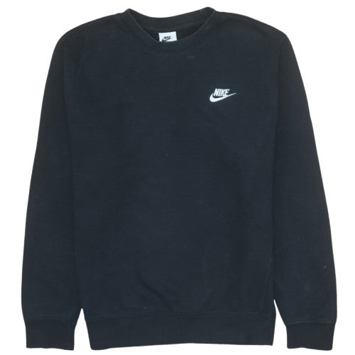 Nike Men's Black Crew Neck Pullover Sweatshirt Size S
