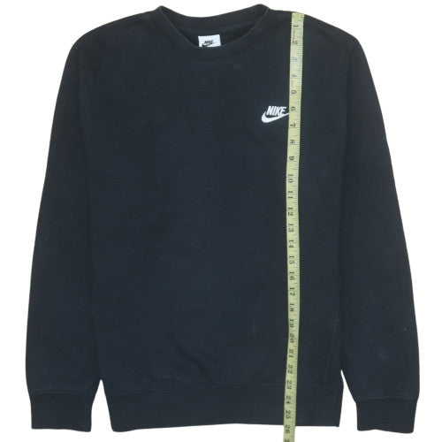 Nike Men's Black Crew Neck Pullover Sweatshirt Size S