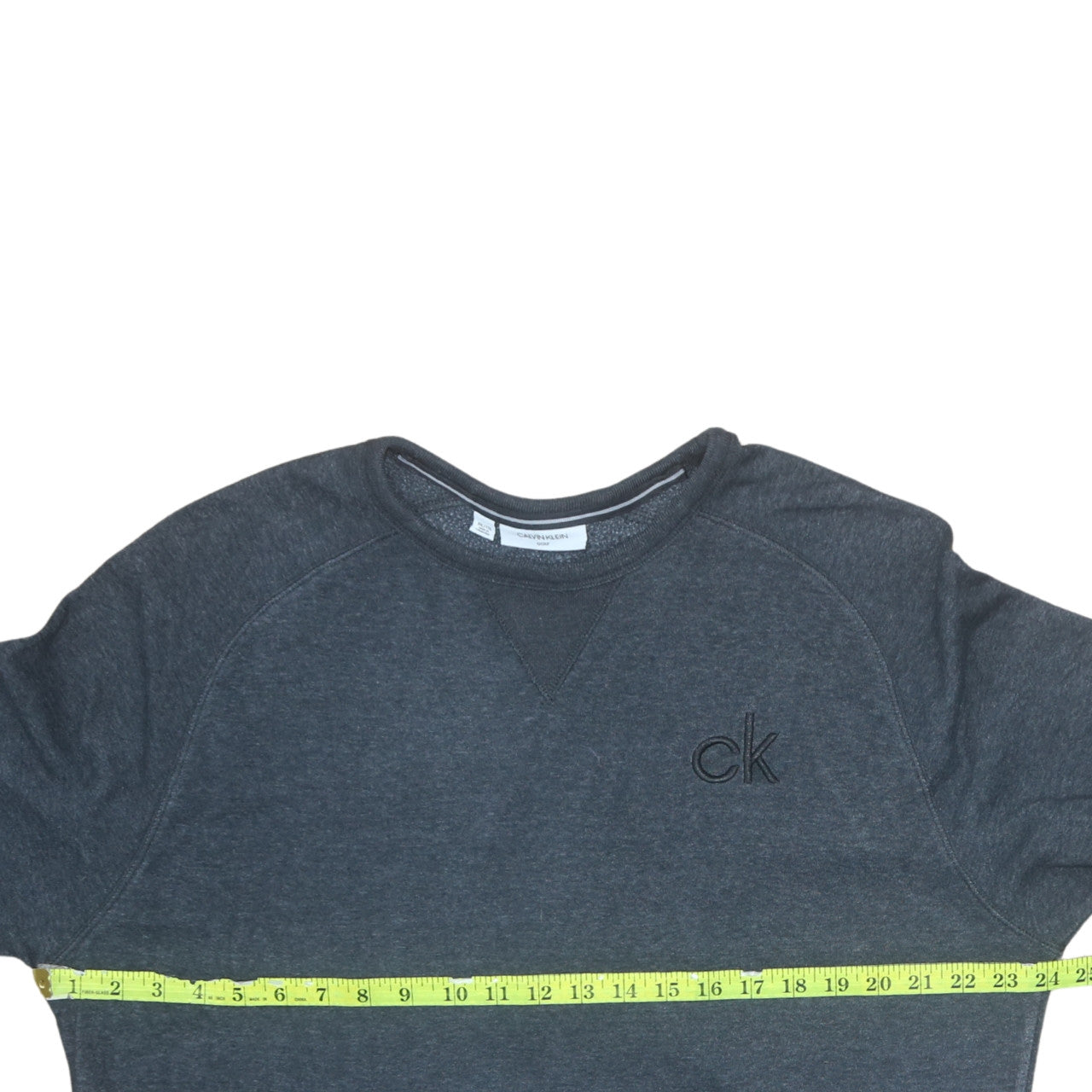Calvin Klein Men’s Grey Pullover Sweatshirt 2XL Golf Crew Neck