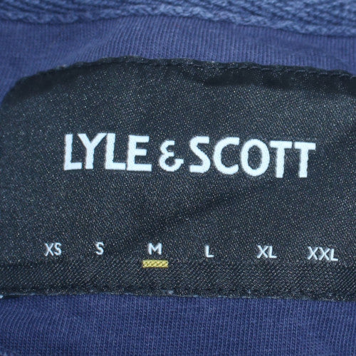 Lyle & Scott Men's Blue Cotton Crew Neck Short Sleeve T-Shirt Size M