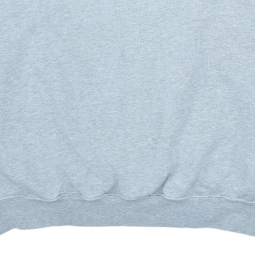 Timberland Men's Grey Pullover Sweatshirt M Regular Fit Outdoor Logo