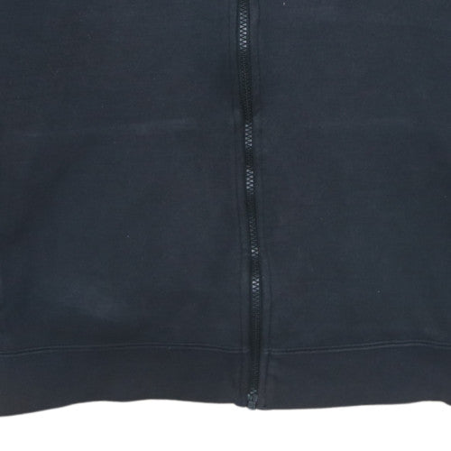 Nike Men's Black Full Zip Hoodie Size L Regular Fit Sportswear
