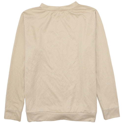 Style Plus Women Beige Pullover Sweatshirt Boss Lady XXL