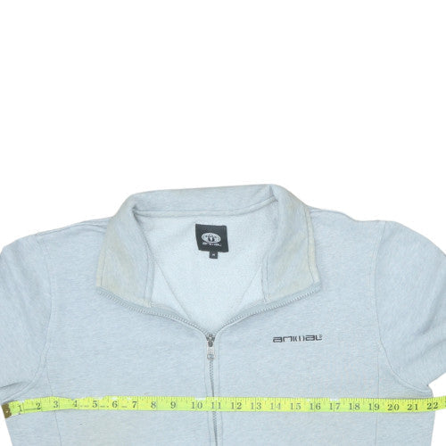 Animal Men's Grey Full Zip Track Jacket Size M Activewear