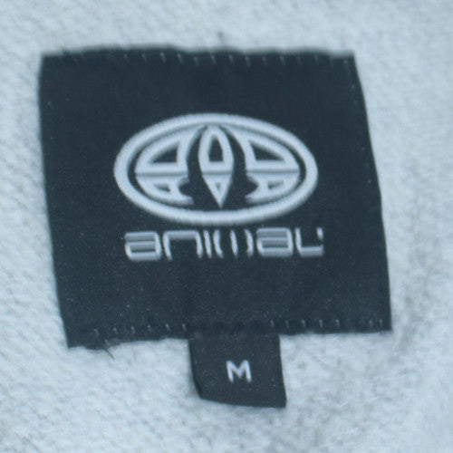 Animal Men's Grey Full Zip Track Jacket Size M Activewear