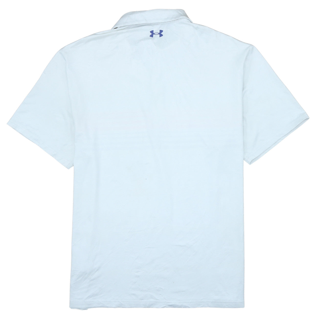 Under Armour Men's White 2XL Playoff Polo Shirt Golf Striped