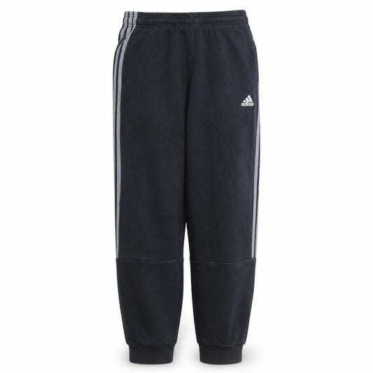 Adidas Boys Black Jogger Trousers 14 Years Fleece Activewear Pants