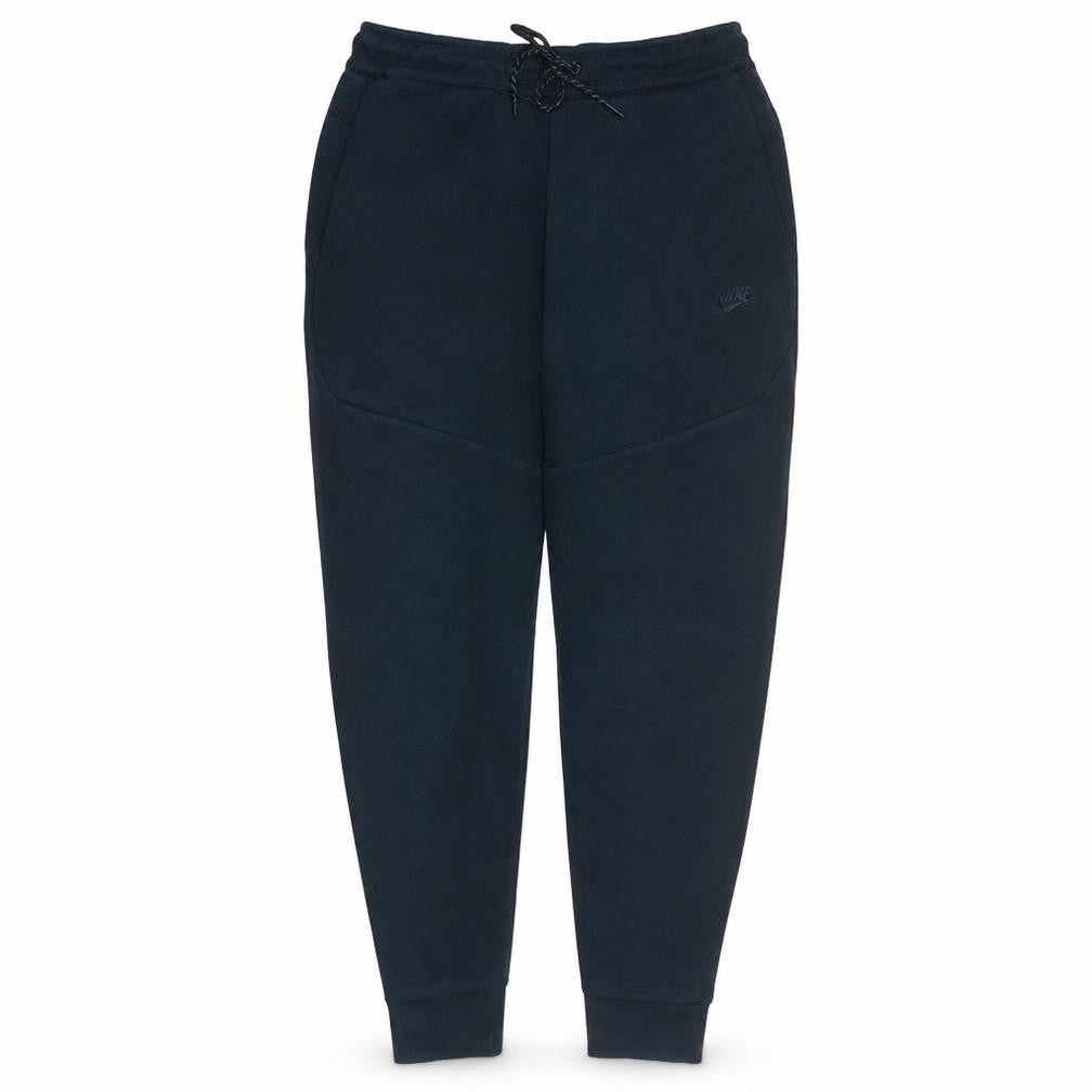 Front view of Nike Men's Black Small Jogger Sweatpants Cotton Blend
