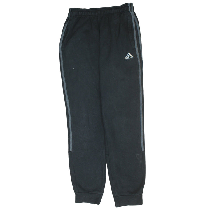 Adidas Men’s Black Jogger Trousers Size S Regular Fit Cotton Blend