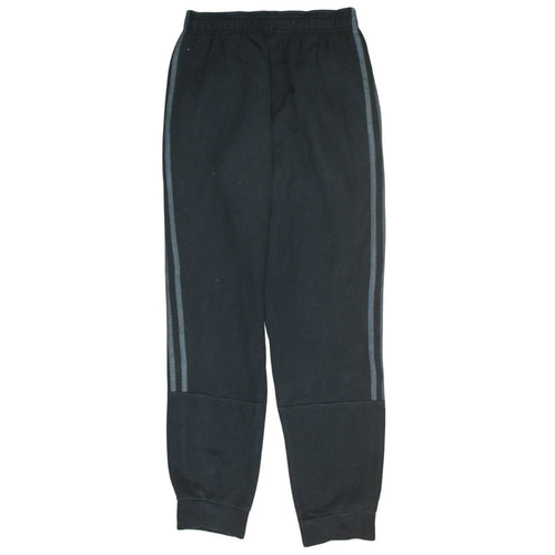 Adidas Men’s Black Jogger Trousers Size S Regular Fit Cotton Blend