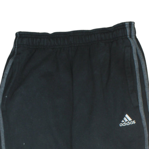 Adidas Men’s Black Jogger Trousers Size S Regular Fit Cotton Blend