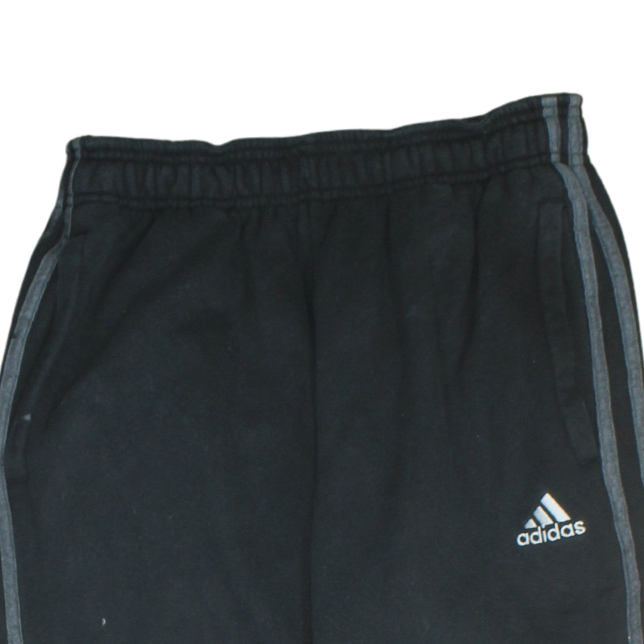 Adidas Men’s Black Jogger Trousers Size S Regular Fit Cotton Blend