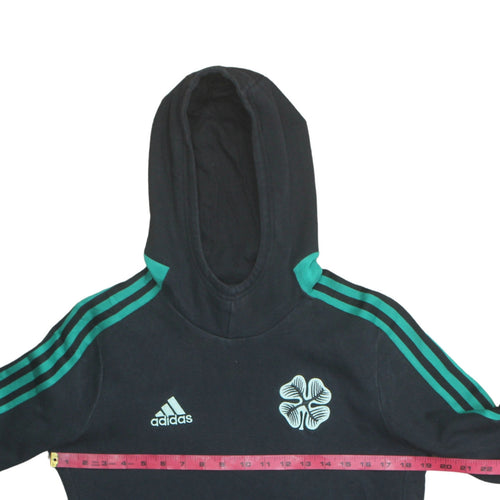 Adidas Boys Black Pullover Hoodie 13-14 Years Football Sportswear