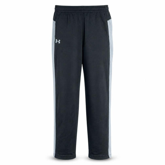Under Armour Boys Black Jogger Sweatpants YL Loose Fit Elastic Waist Activewear