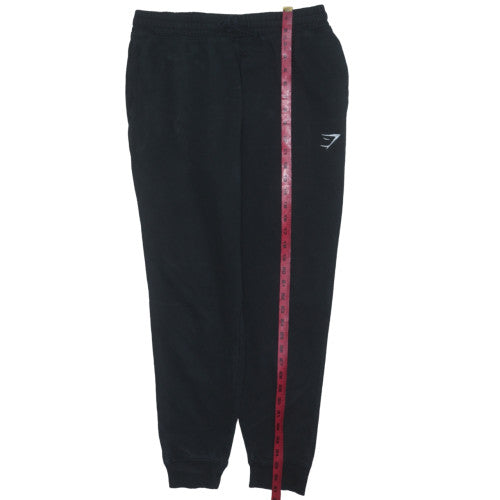 Gymshark Men's Black Regular Fit Jogger Trousers M