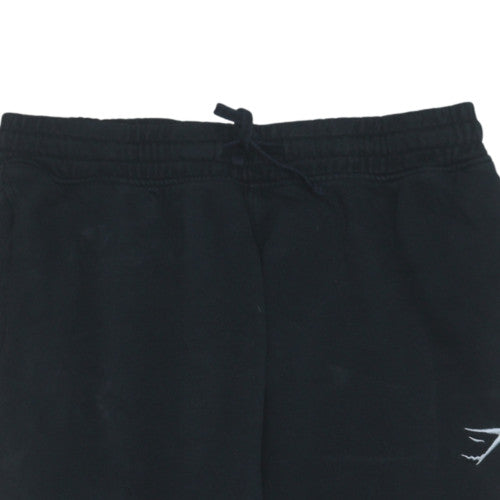 Gymshark Men's Black Regular Fit Jogger Trousers M
