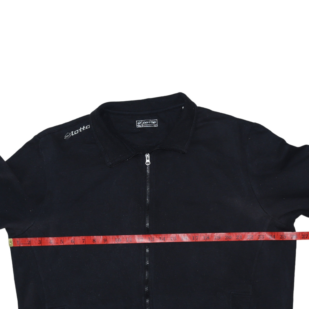 Lotto Men’s Black 2XL Track Jacket Full Zip Sportswear