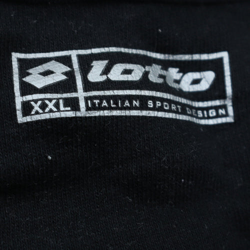 Lotto Men’s Black 2XL Track Jacket Full Zip Sportswear