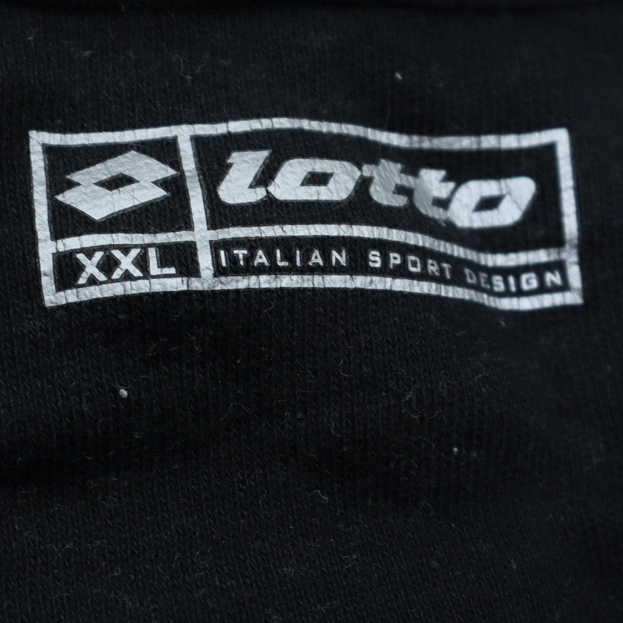 Lotto Men’s Black 2XL Track Jacket Full Zip Sportswear