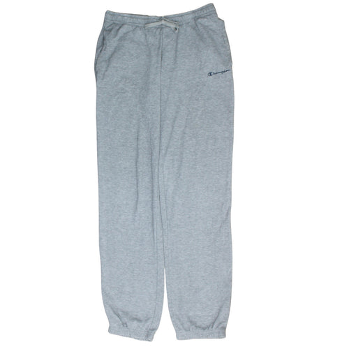 Champion Mens Grey L Sweatpants Joggers Elastic Waist Trousers