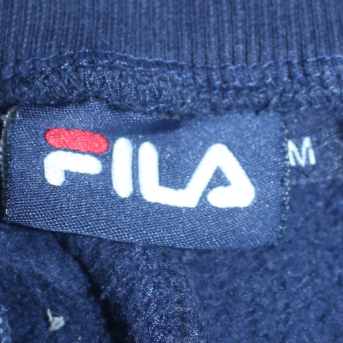 FILA Men's Blue Regular Fit Sweatpants Joggers Size M