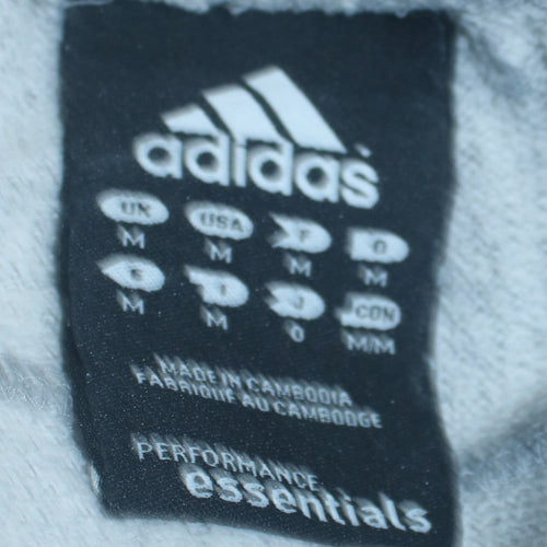 Adidas Mens Grey Regular Fit Sweatpants M Performance Essentials