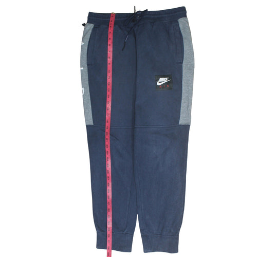 Nike Men's Blue Jogger Trousers XL Fleece Tapered Fit