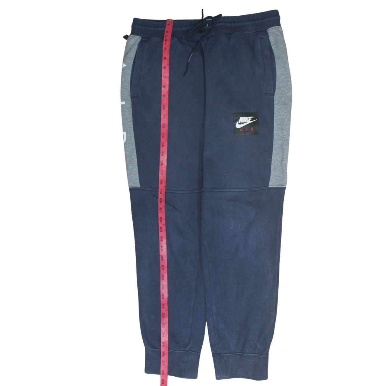 Nike Men's Blue Jogger Trousers XL Fleece Tapered Fit