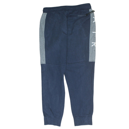 Nike Men's Blue Jogger Trousers XL Fleece Tapered Fit
