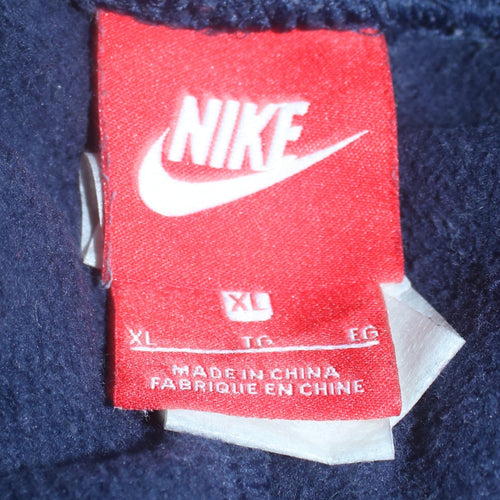 Nike Men's Blue Jogger Trousers XL Fleece Tapered Fit