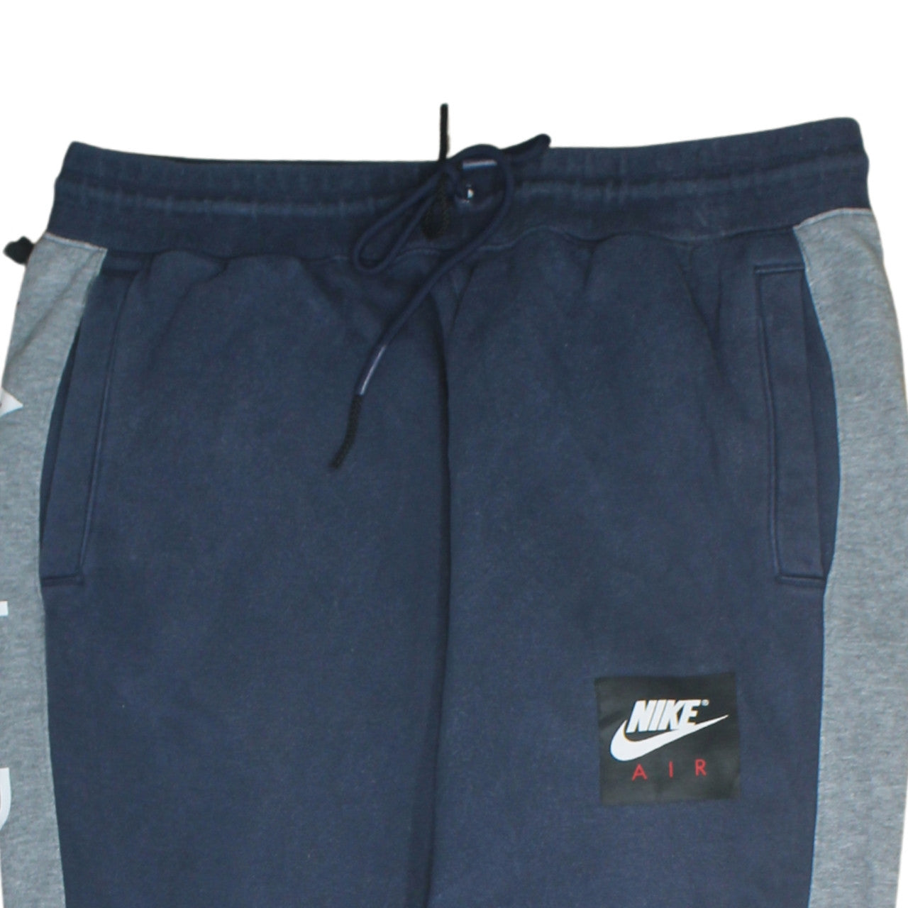 Nike Men's Blue Jogger Trousers XL Fleece Tapered Fit