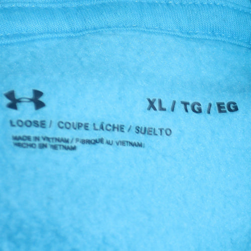 Under Armour Men's Blue XL Pullover Hoodie Fleece Sweatshirt