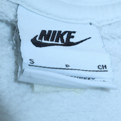 Nike Men's White Pullover Hoodie Size S Graphic Sports Fleece