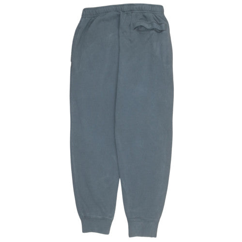 Nike Men's Grey Cotton Fleece Sweatpants S Regular Fit