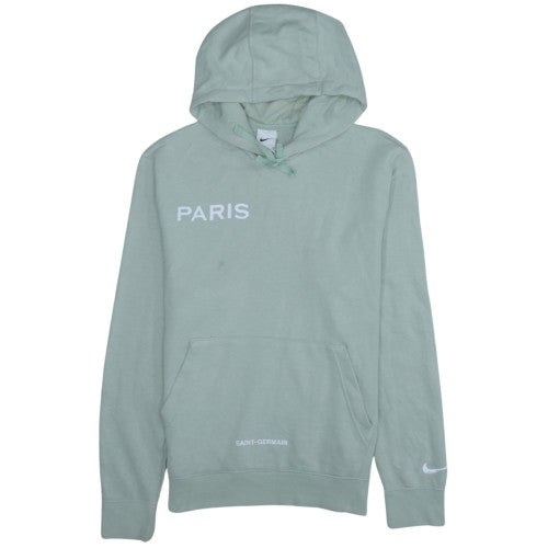 Nike Men’s Green Paris Saint-Germain Pullover Hoodie Size S