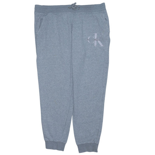 Calvin Klein Jeans Men's Grey Jogger Sweatpants XL Regular Fit