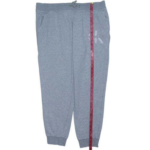 Calvin Klein Jeans Men's Grey Jogger Sweatpants XL Regular Fit
