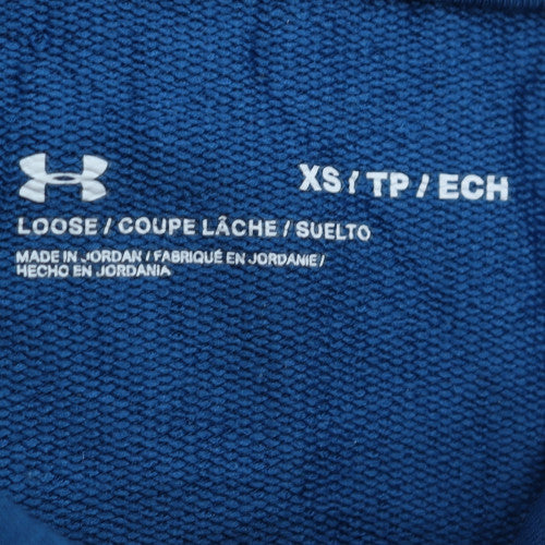 Under Armour Men's Blue XS Pullover Hoodie Lightweight Athletic